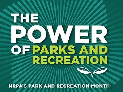 National Park and Rec Month logo