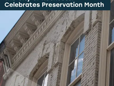 Historic building in downtown Rochester 