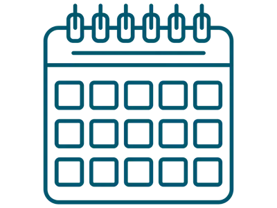 icon style calendar graphic