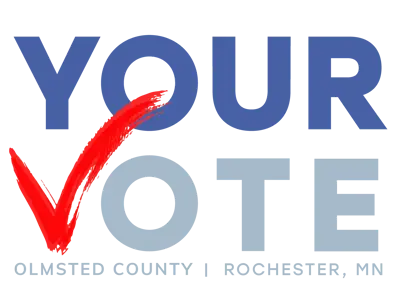 Olmsted County Your Vote logo